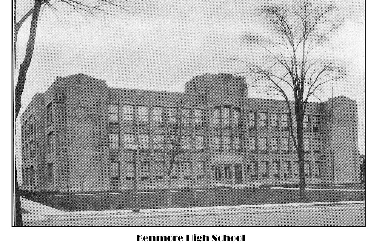 Black and white photo of the original building